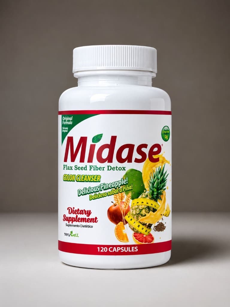Mídase Colon Cleanser - 120 cápsulas