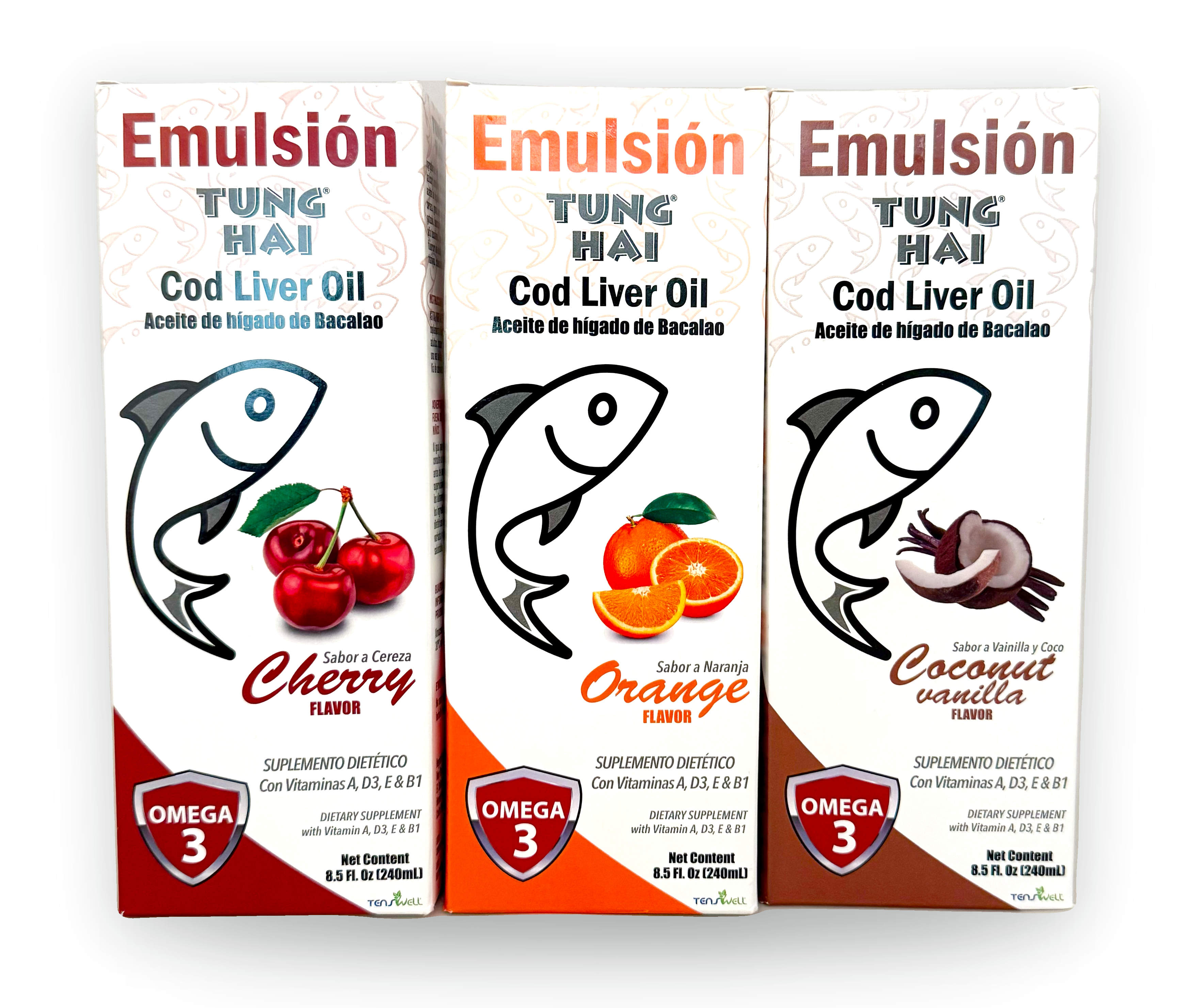 Emulsión Tung Hai - Cereza 240 mL